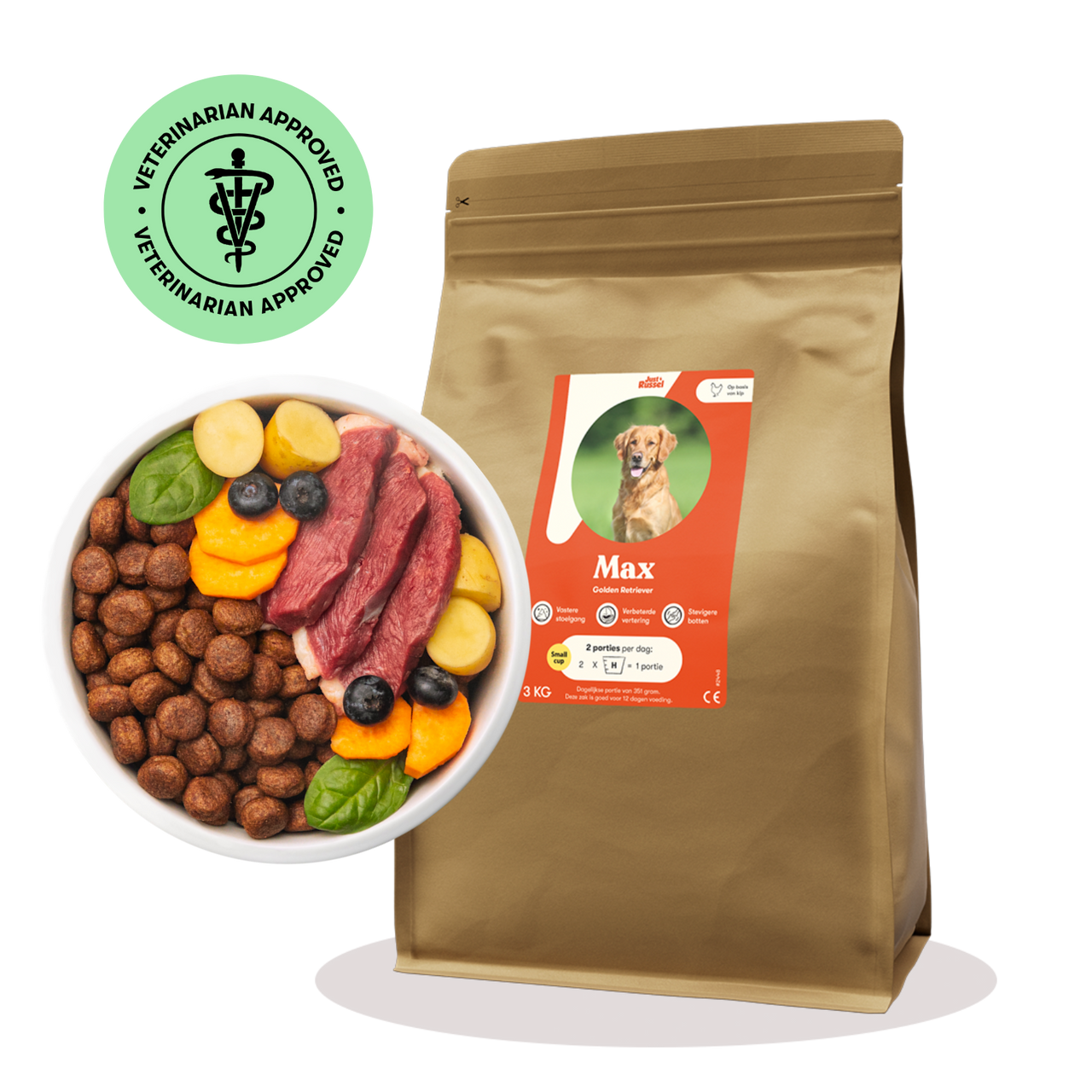 Dog food for Golden Retrievers - 3 KG