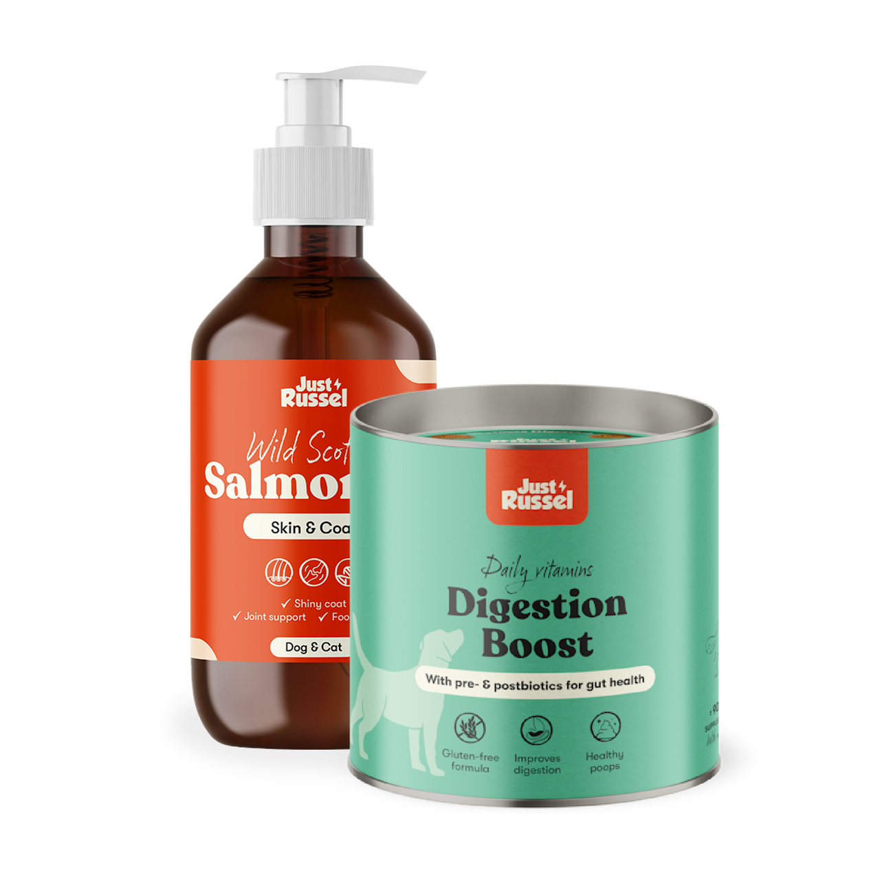 Digestion Boost + Lachsöl-Paket