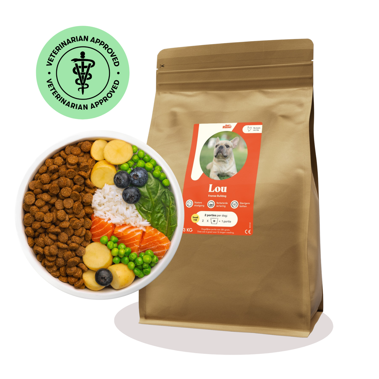 Individuelles Diät-Hundefutter - 3KG