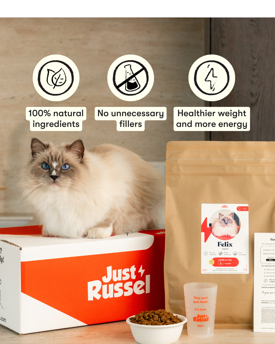 Customized diet cat food - 3KG